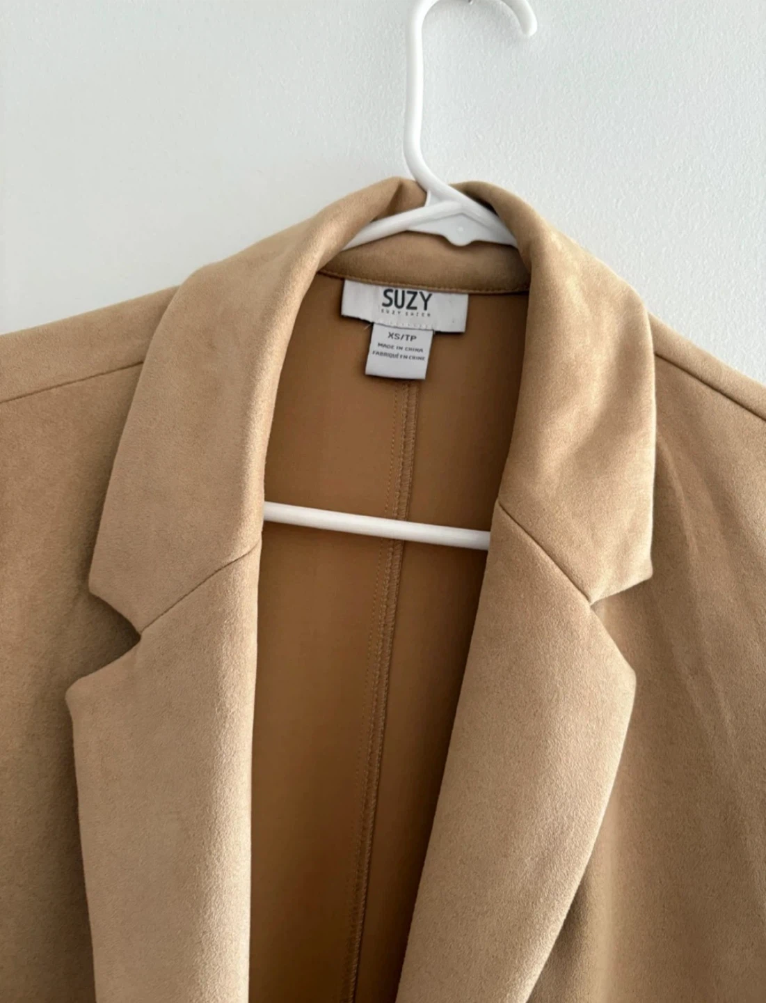 Tan Faux Suede Coat ! - photo 2