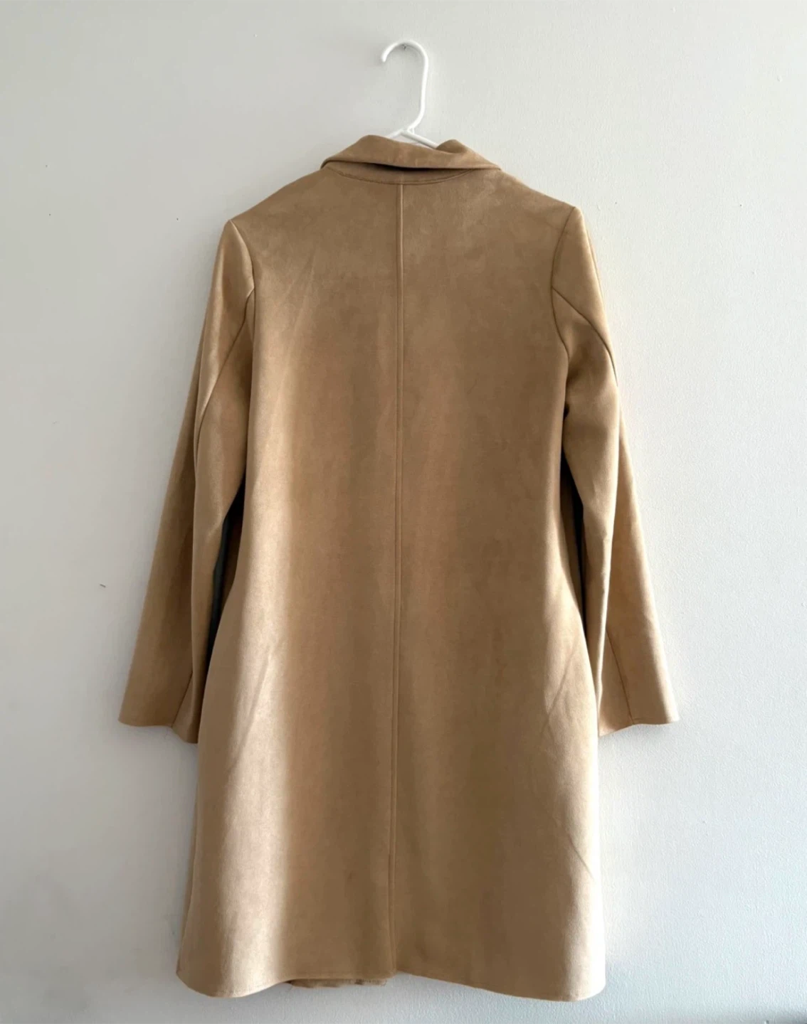 Tan Faux Suede Coat ! - photo 3