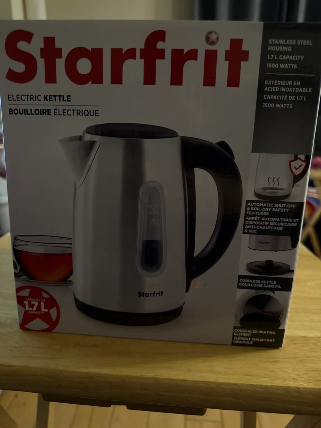 Starfrit 1.7L Electric Kettle