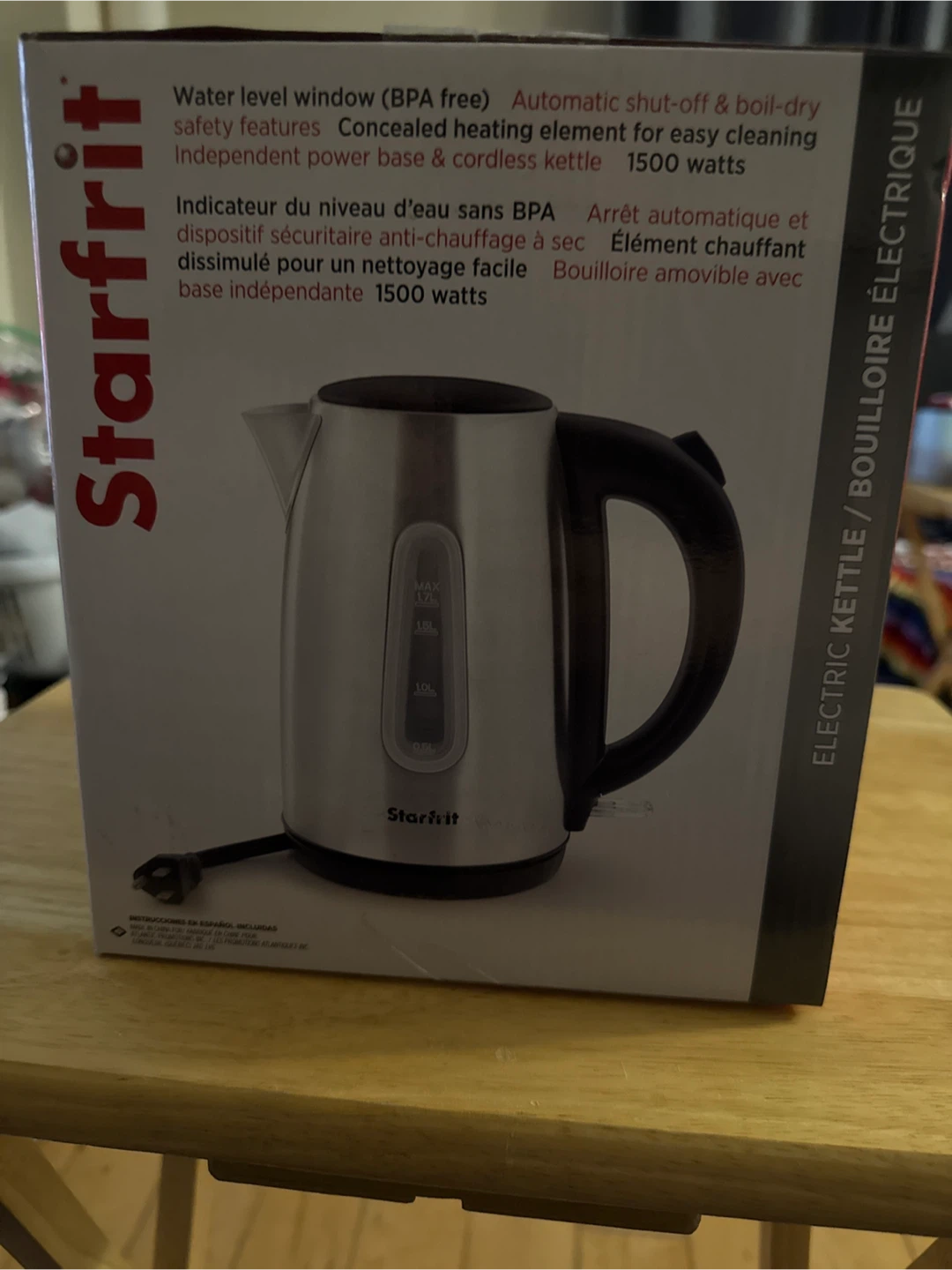 Starfrit 1.7L Electric Kettle - photo 2