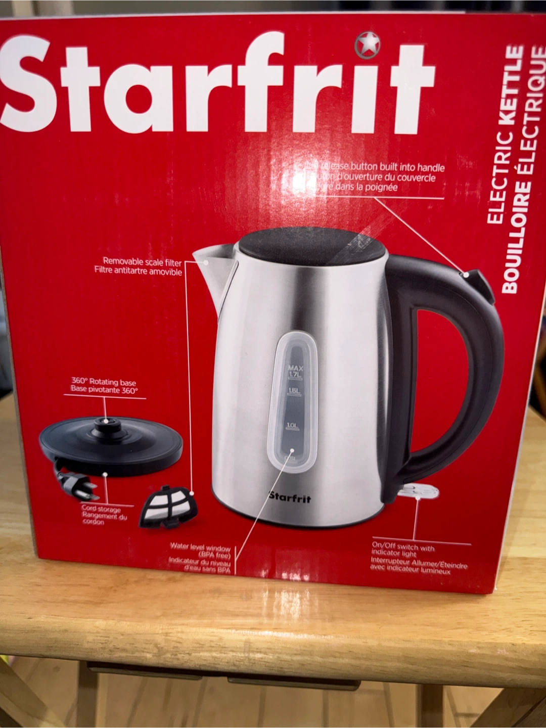 Starfrit 1.7L Electric Kettle - photo 3