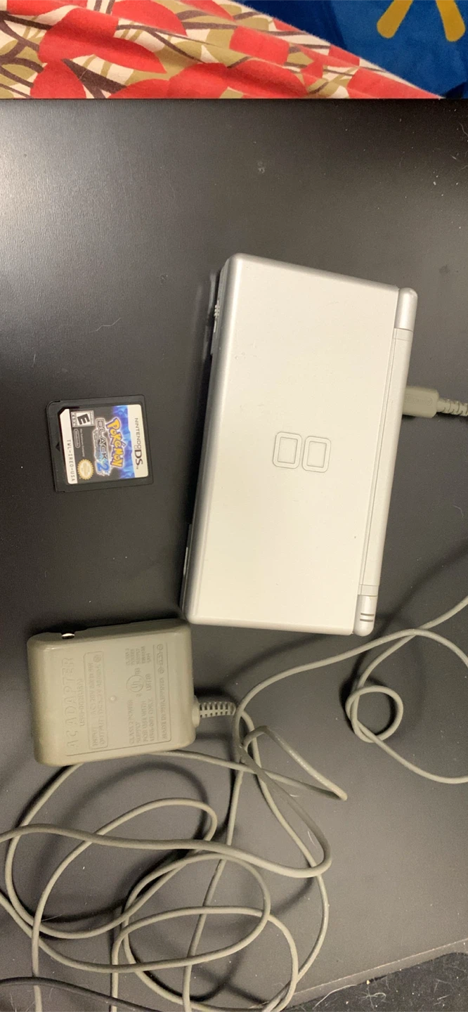 Nintendo DS Lite with Pokemon Black 2 Game and Charger