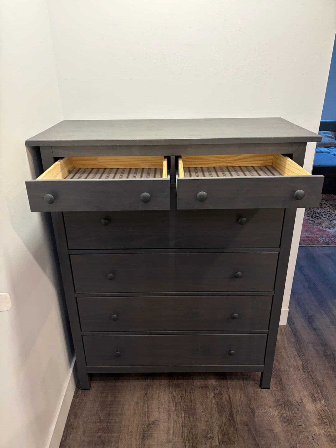 IKEA HEMNES grey dresser wooden - photo 2