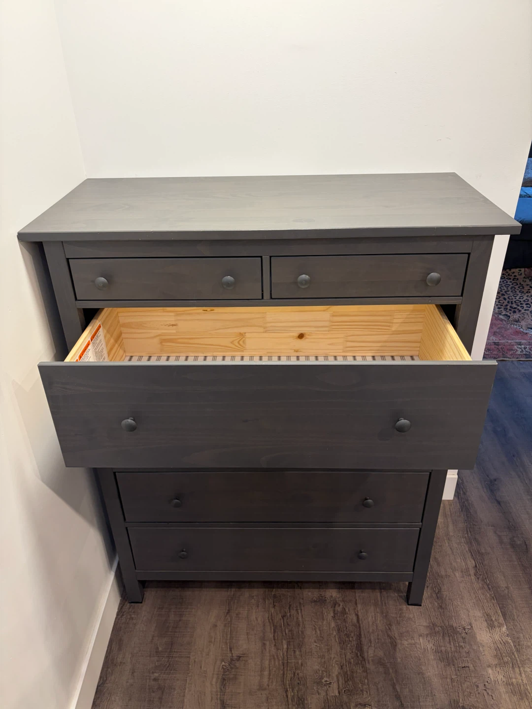 IKEA HEMNES grey dresser wooden - photo 3