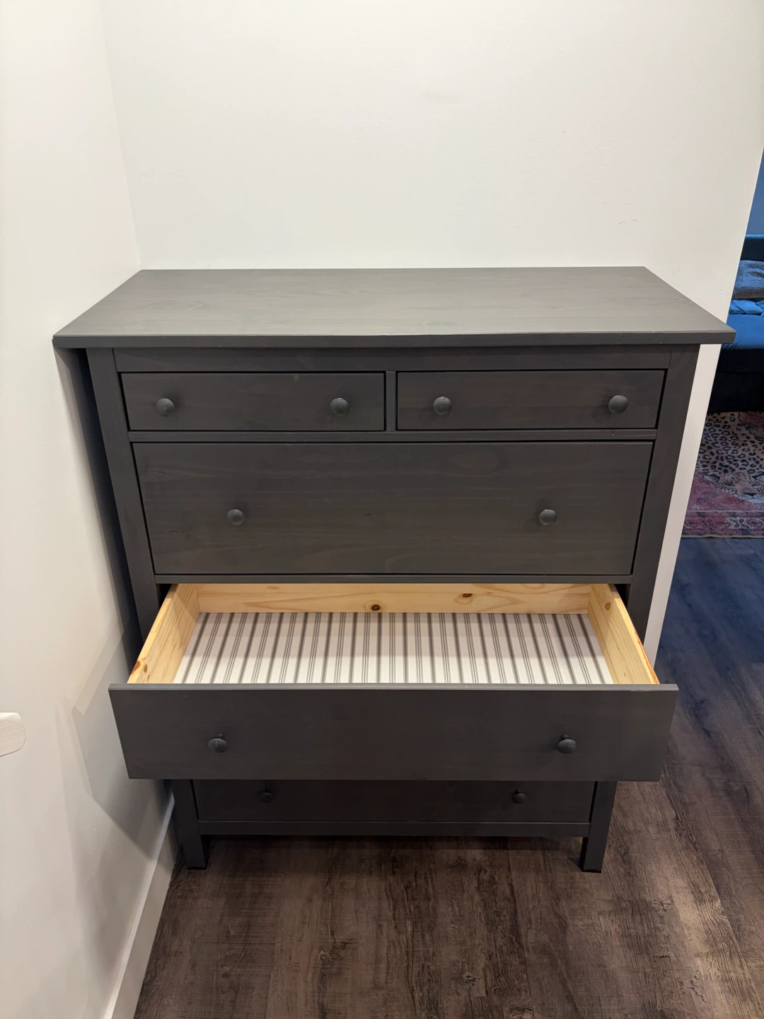 IKEA HEMNES grey dresser wooden - photo 4
