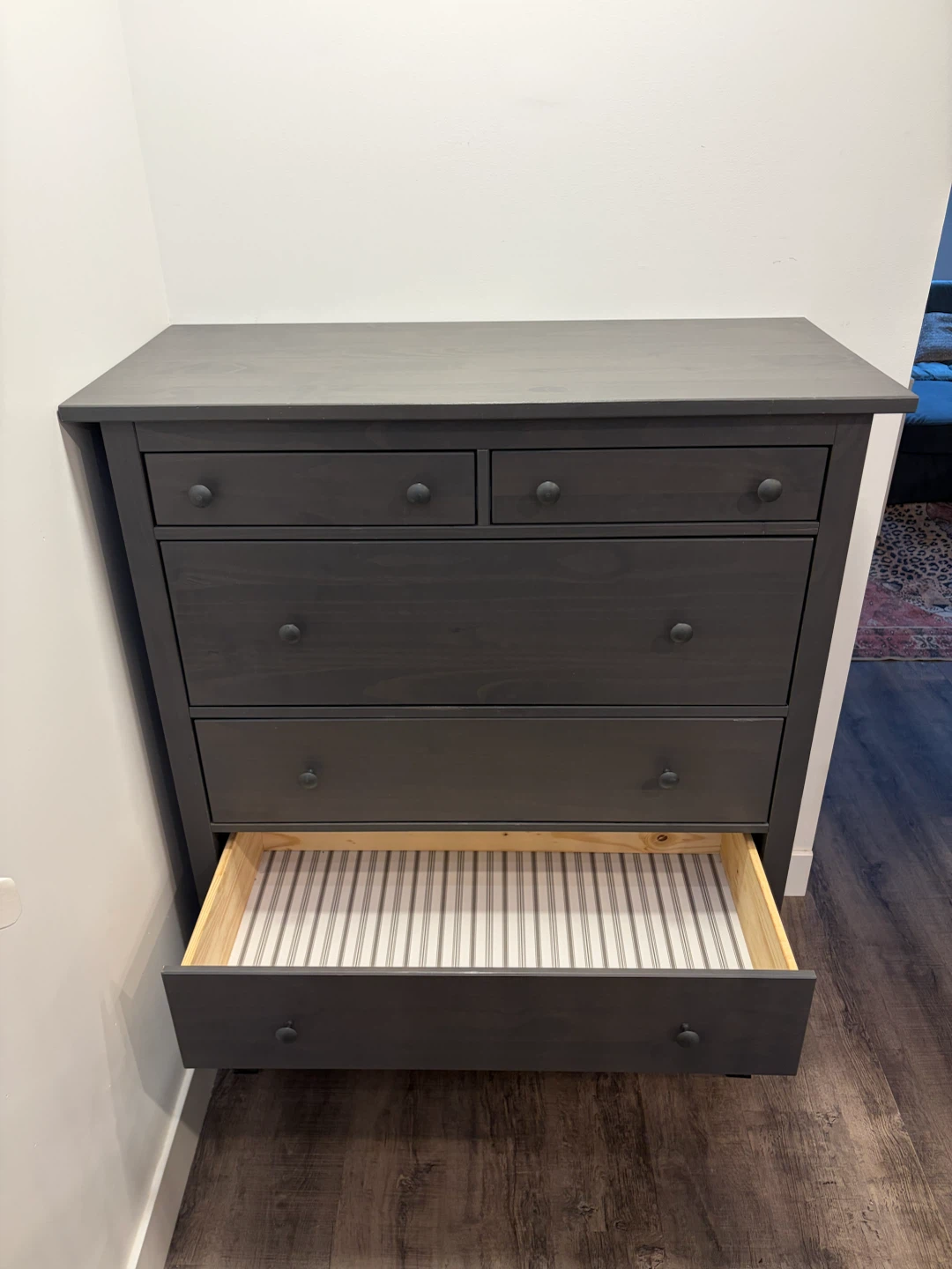 IKEA HEMNES grey dresser wooden - photo 5