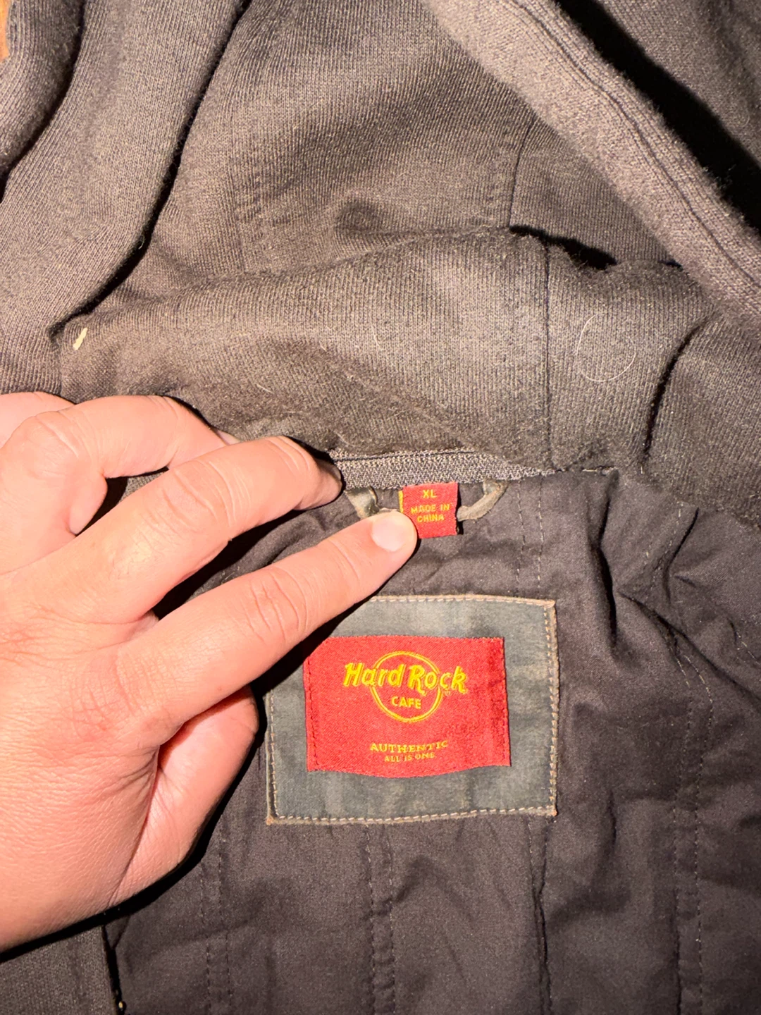 Hard Rock Cafe Las Vegas Hoodie Jacket - photo 2