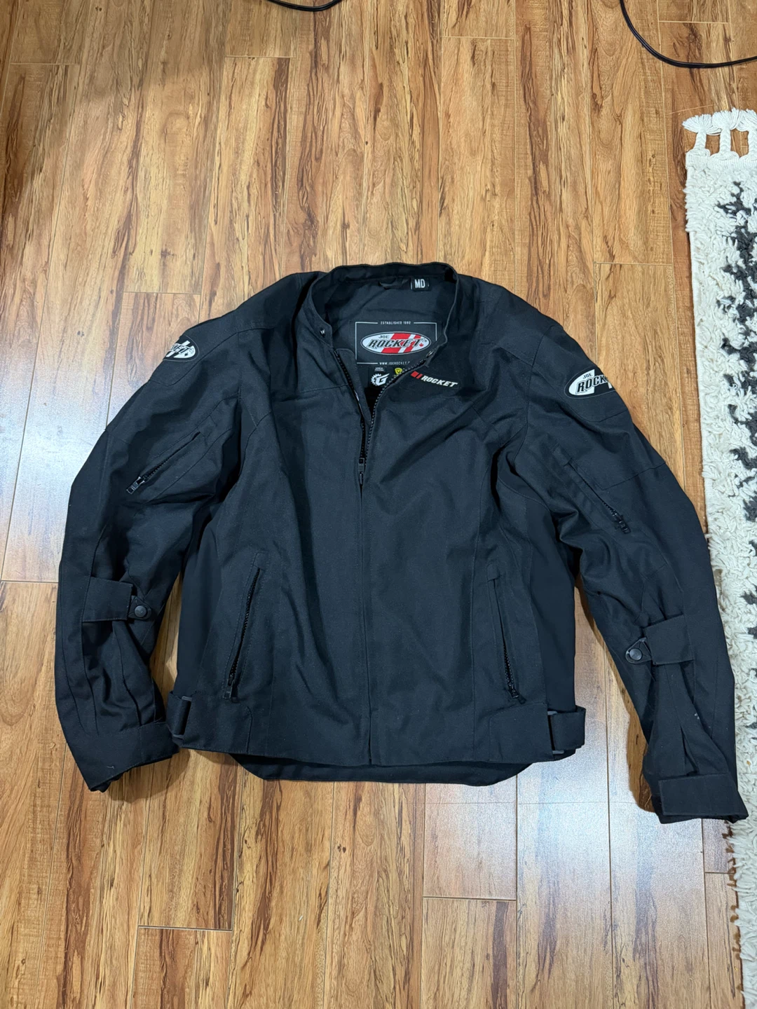 Joe Rocket Motorcycle Jacket - Black
