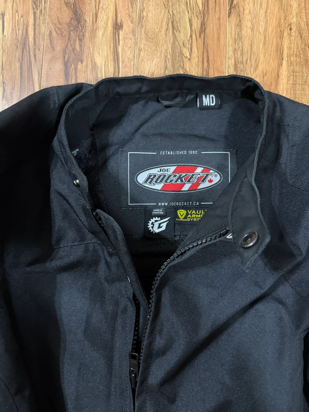 Joe Rocket Motorcycle Jacket - Black - photo 2