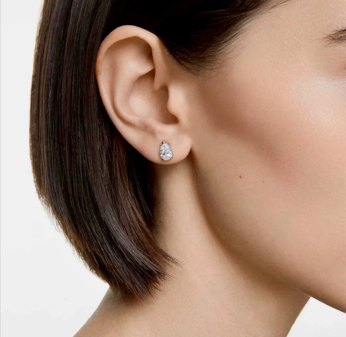 Swarovski Pear Cut Stud Earrings