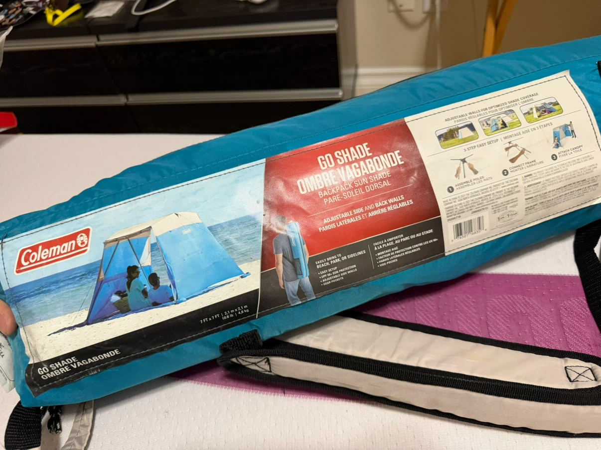 Coleman Go Shade Backpack Sun Shade