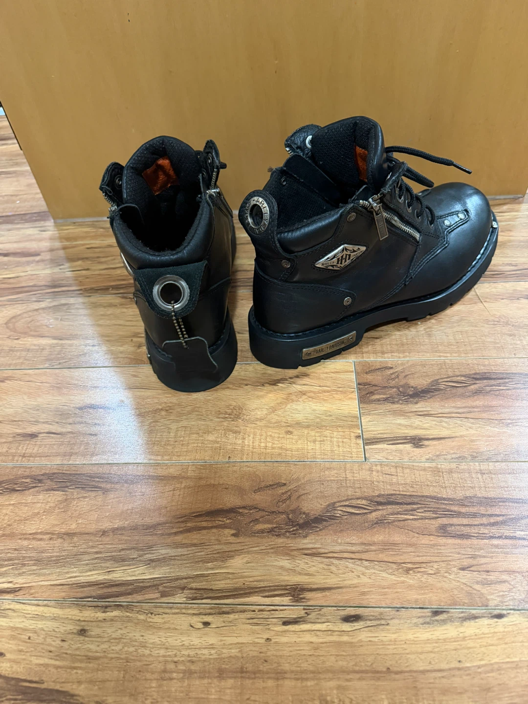 Harley-Davidson Black Leather Boots - photo 2