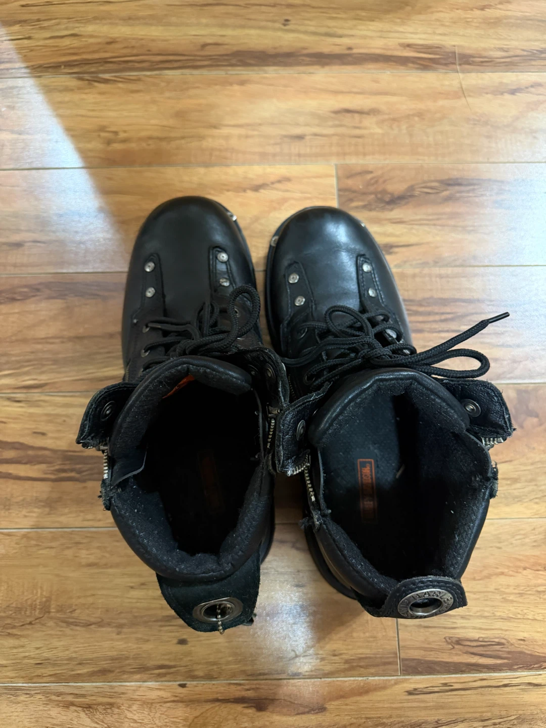 Harley-Davidson Black Leather Boots - photo 3