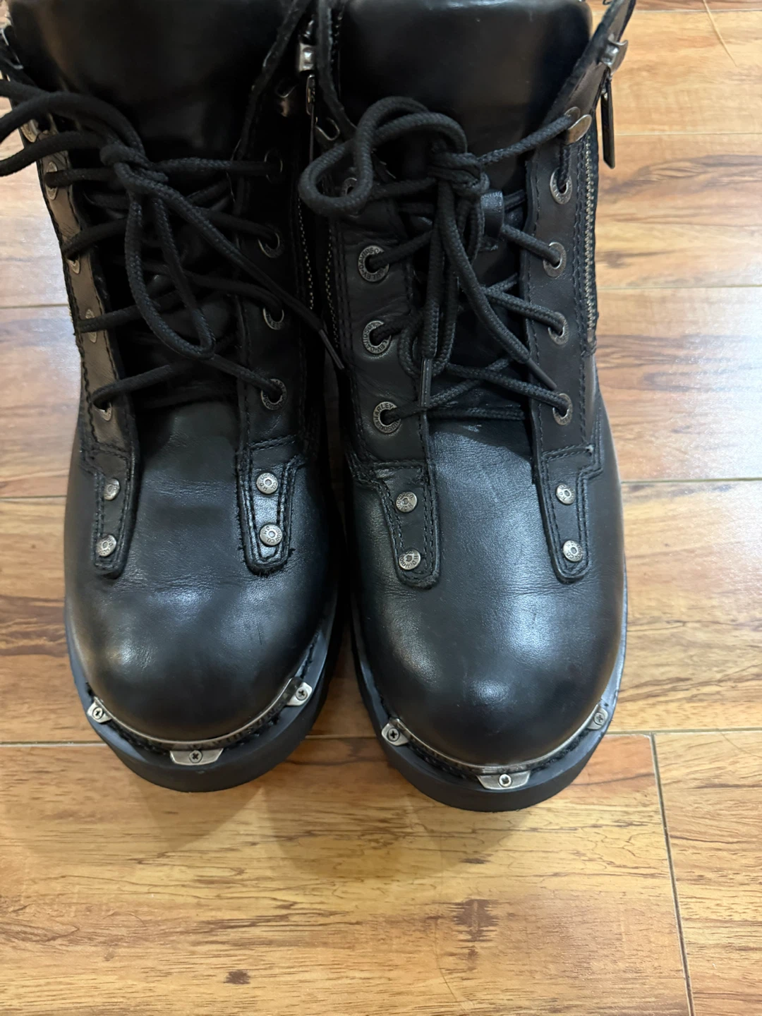 Harley-Davidson Black Leather Boots - photo 4