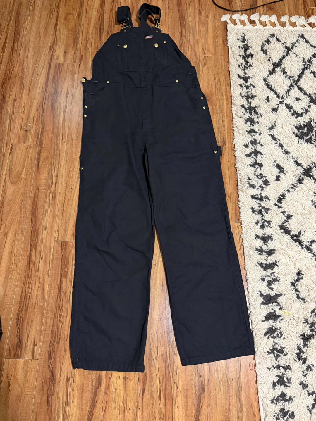 Dickies Black Overalls
