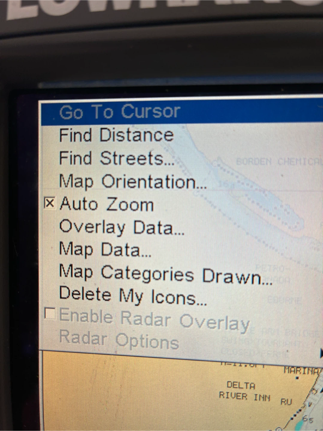 Lowrance LCX-27c Chartplotter/sounder - photo 5