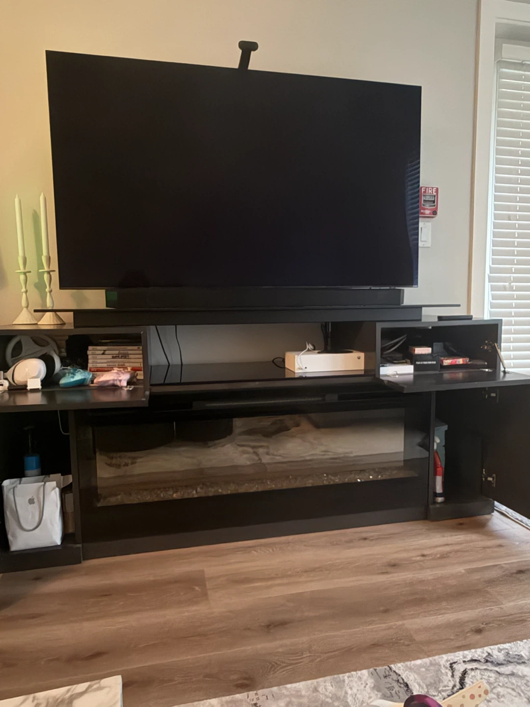 Electric Fireplace TV Stand - photo 2