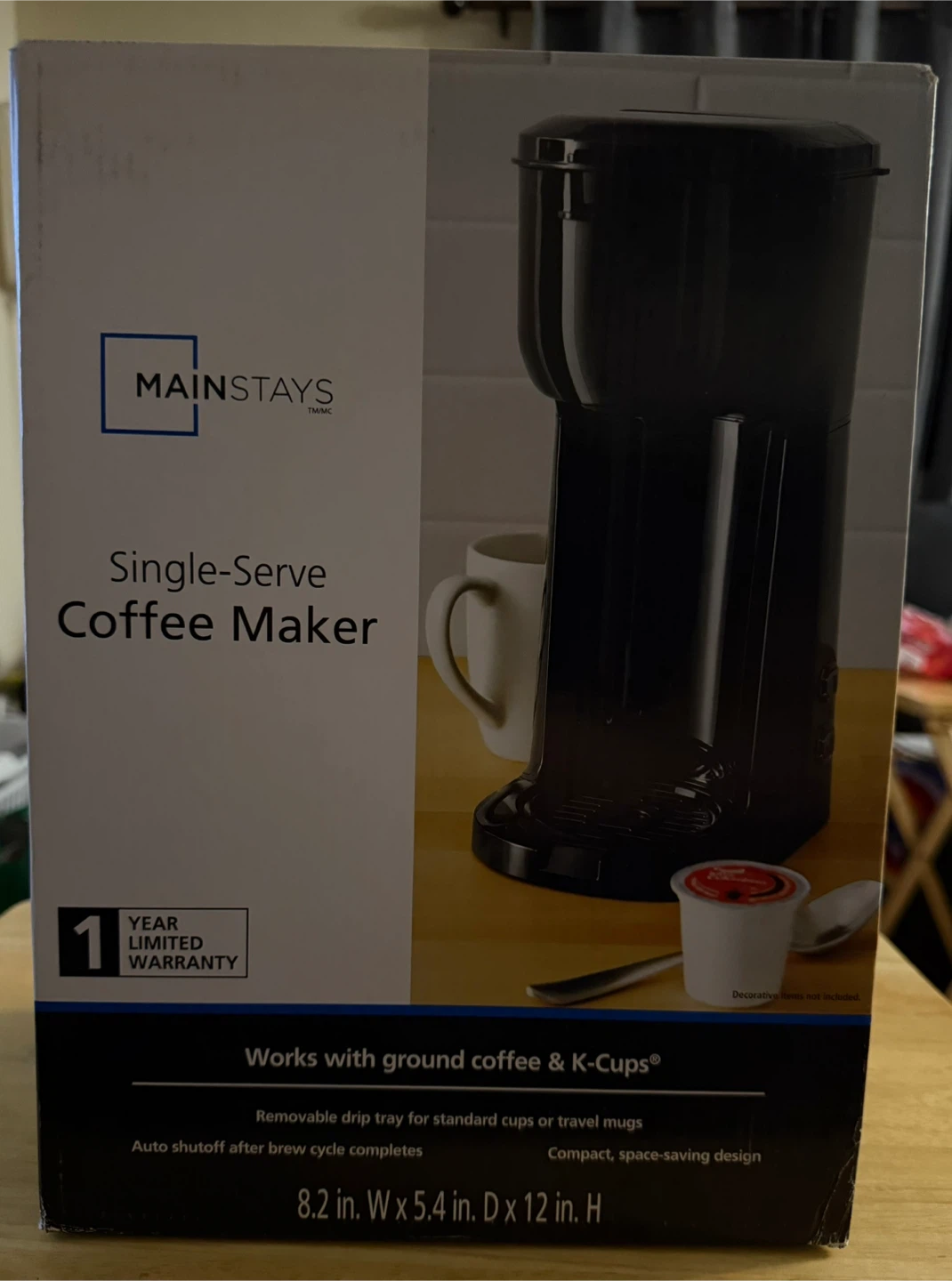 Mainstays Single-Serve Coffee Maker