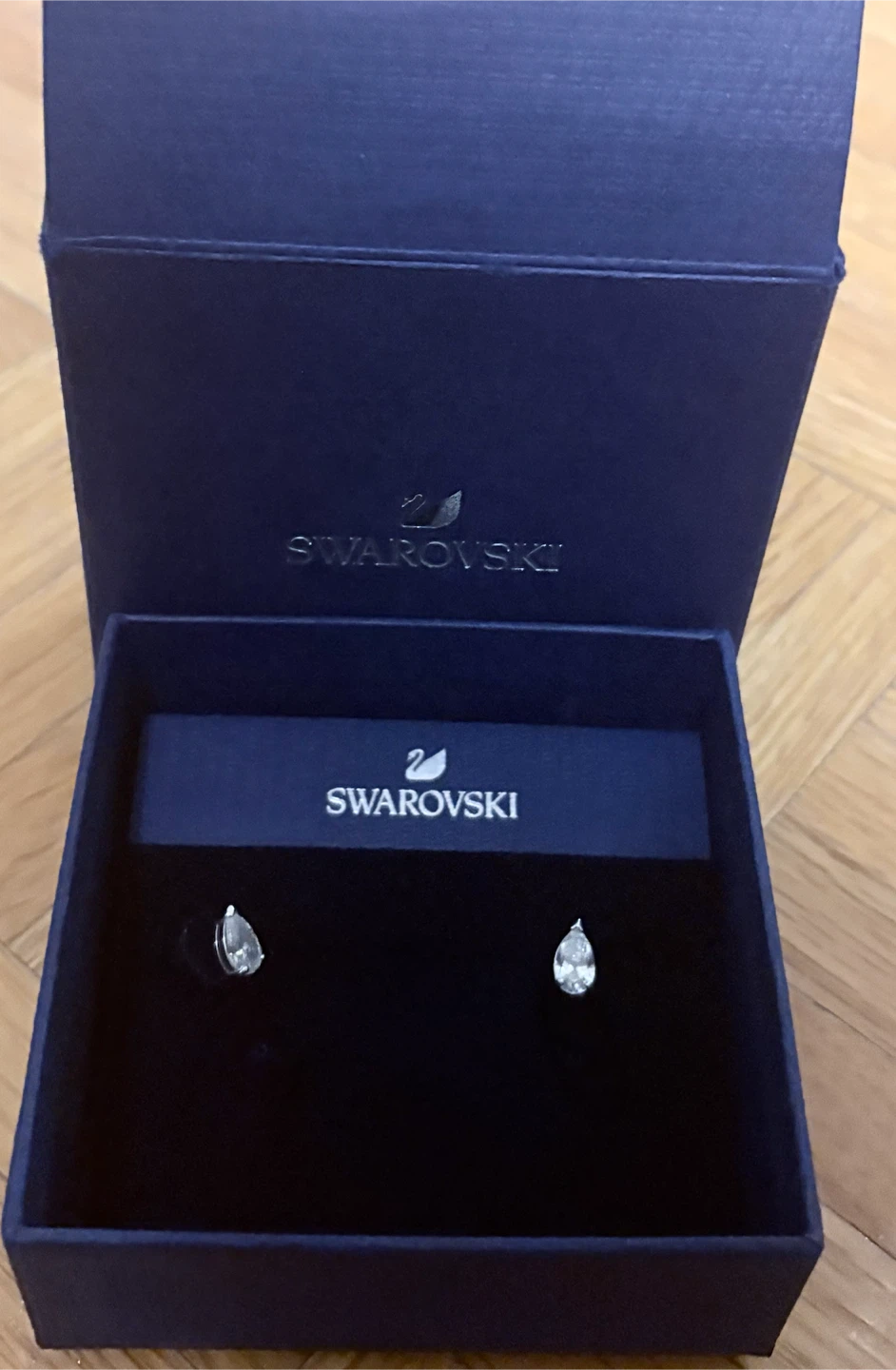 Swarovski Pear Cut Stud Earrings - photo 3