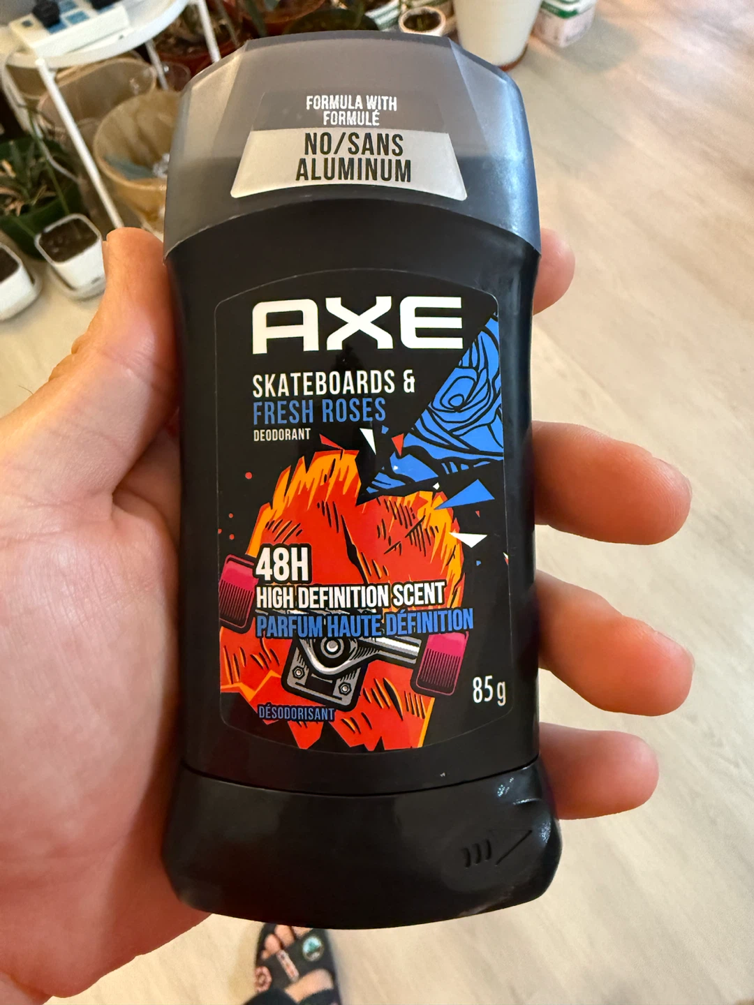 Axe Skateboards & Fresh Roses Deodorant