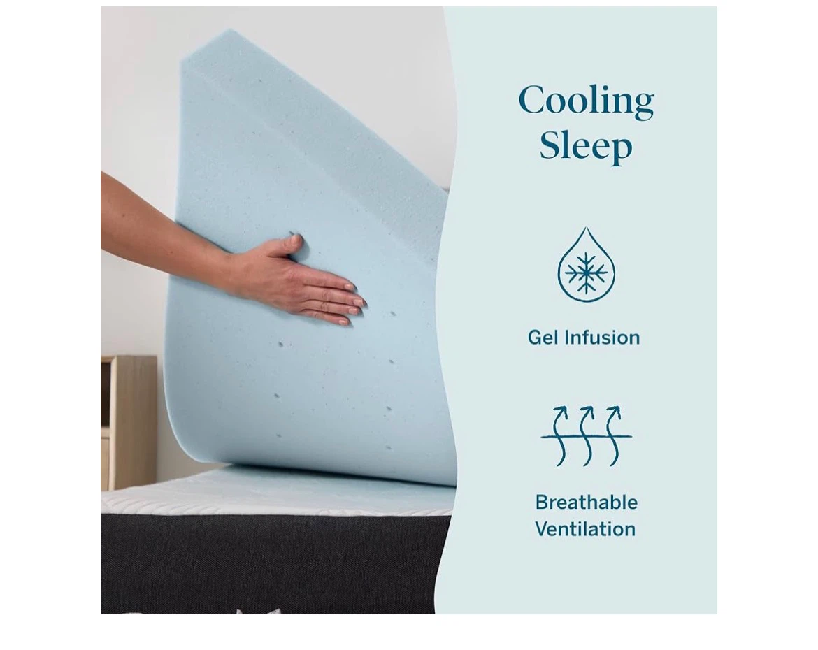 3 Inch Gel Memory Foam -Twin XL - photo 2