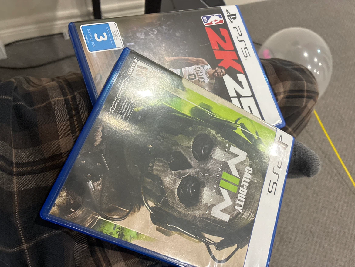90 for both PS5 Call of Duty MW II and NBA 2K25