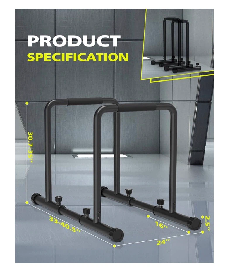 Adjustable Dip Station for Workouts - photo 2