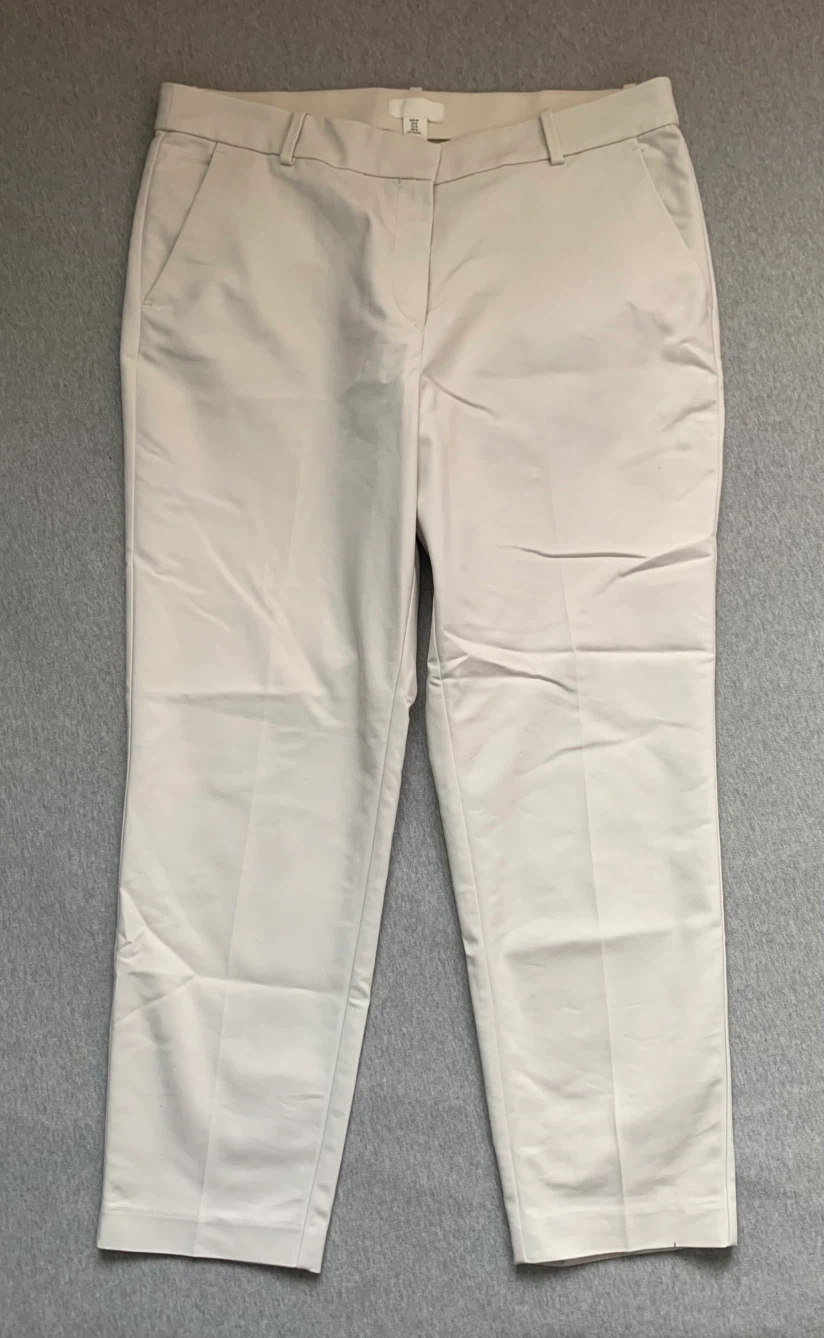 H&M Cream Dress Pants ~ Size 16