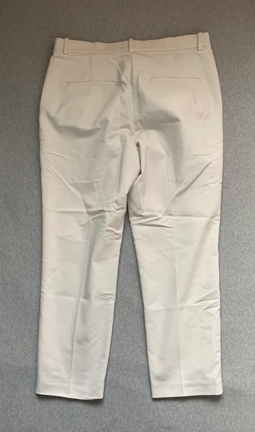 H&M Cream Dress Pants ~ Size 16 - photo 2