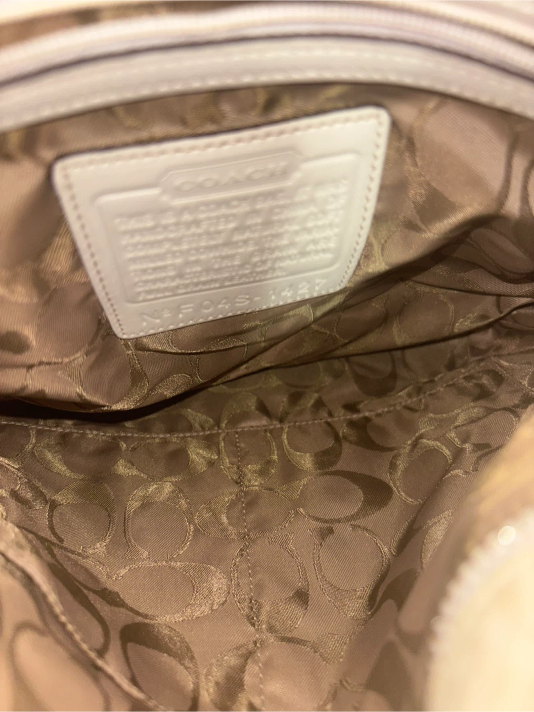 COACH Legacy Shoulder Bag 1427 Leather Ivory - photo 2