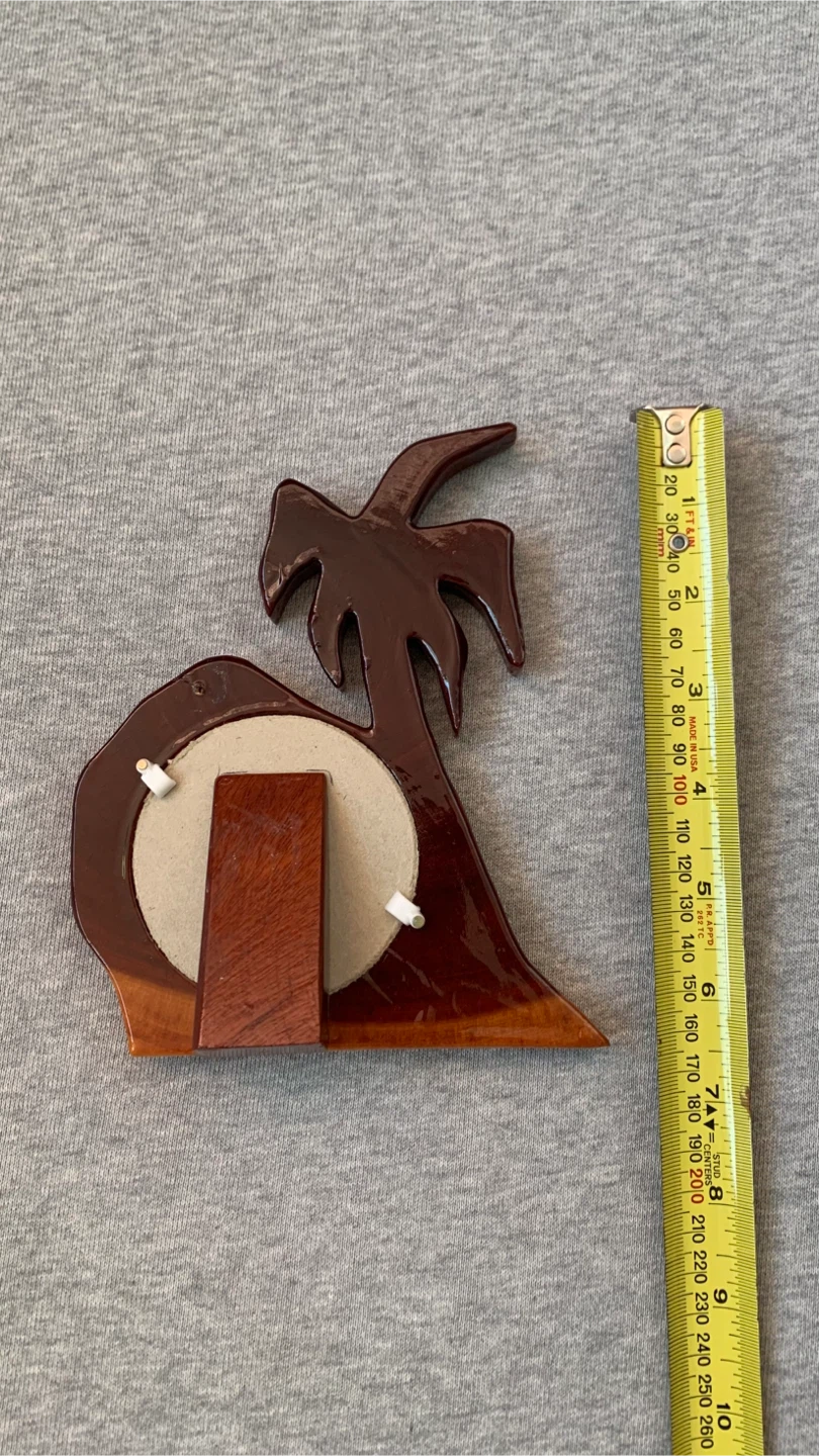 Medford Mahogany Creations Palm Tree Photo Frame - photo 2