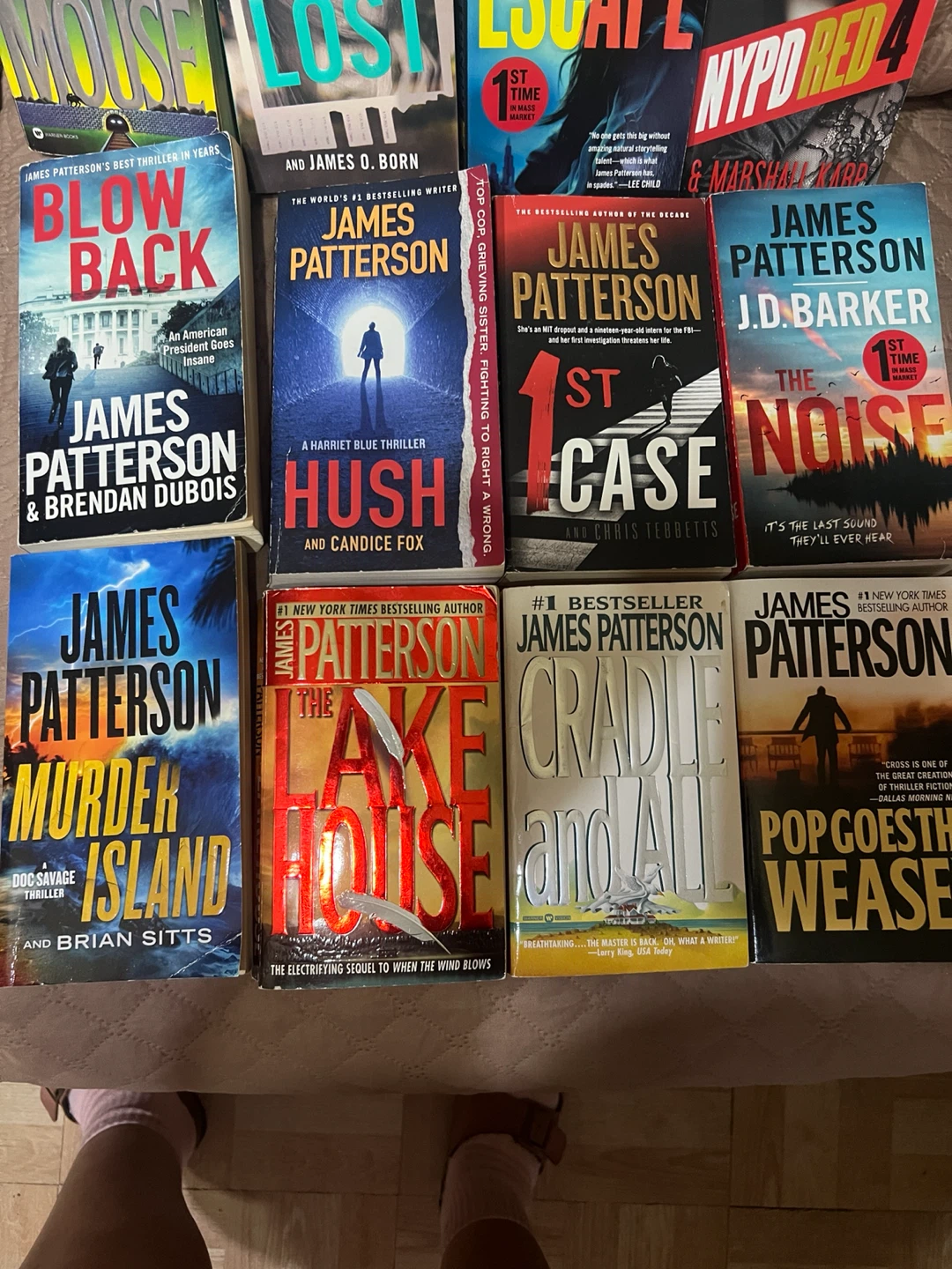 James Patterson Book Lot (12 Books) - photo 2