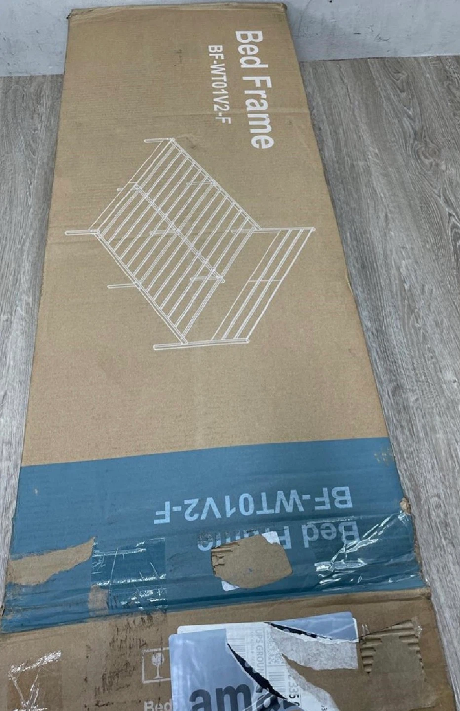 Full size bed frame - photo 5