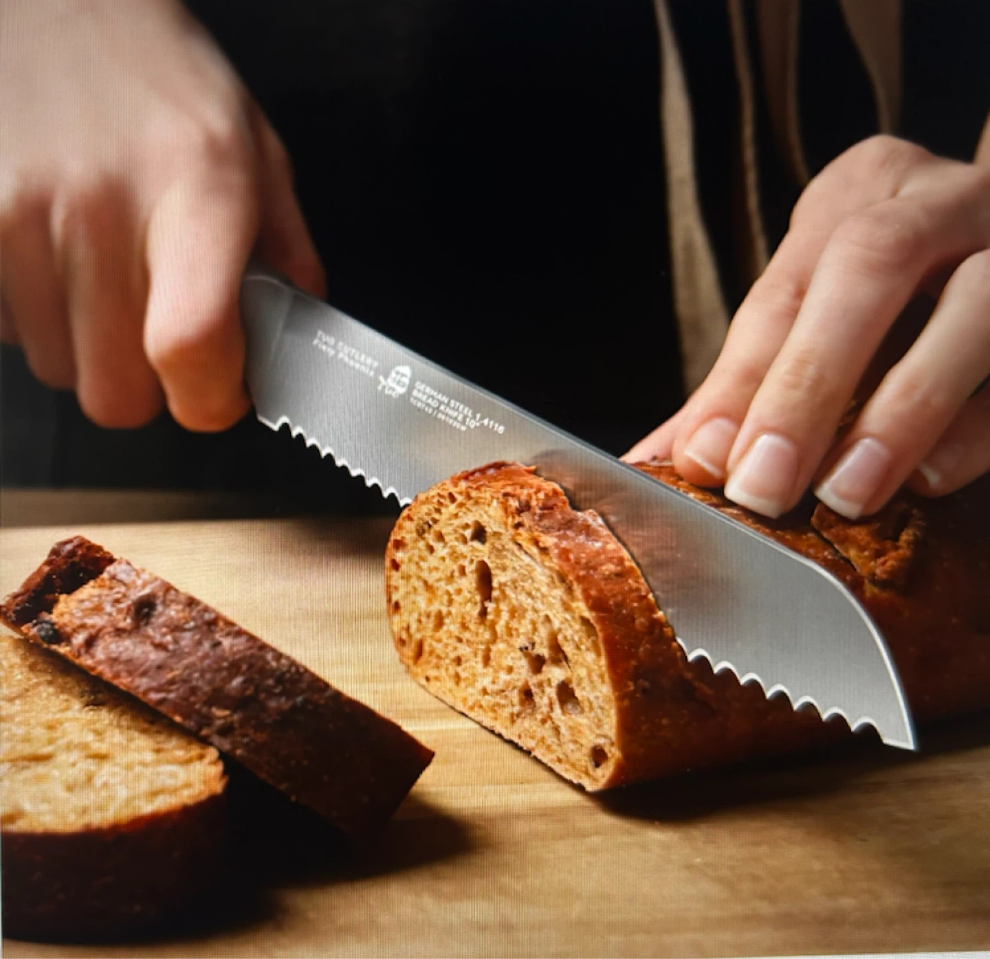TUO Cutlery Fire Phoenix 10 inch Bread Knife - photo 4