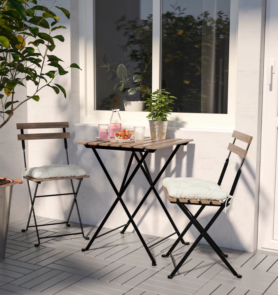IKEA Folding Bistro Table and Chairs Set