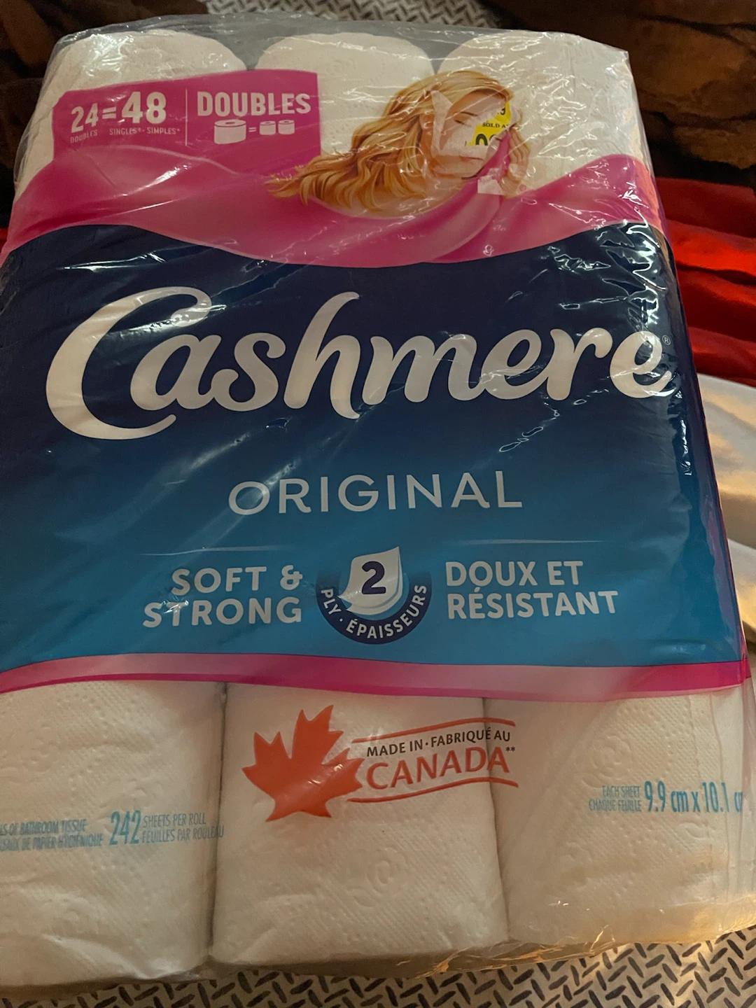 Cashmere Original Toilet Paper - 48 Double Rolls