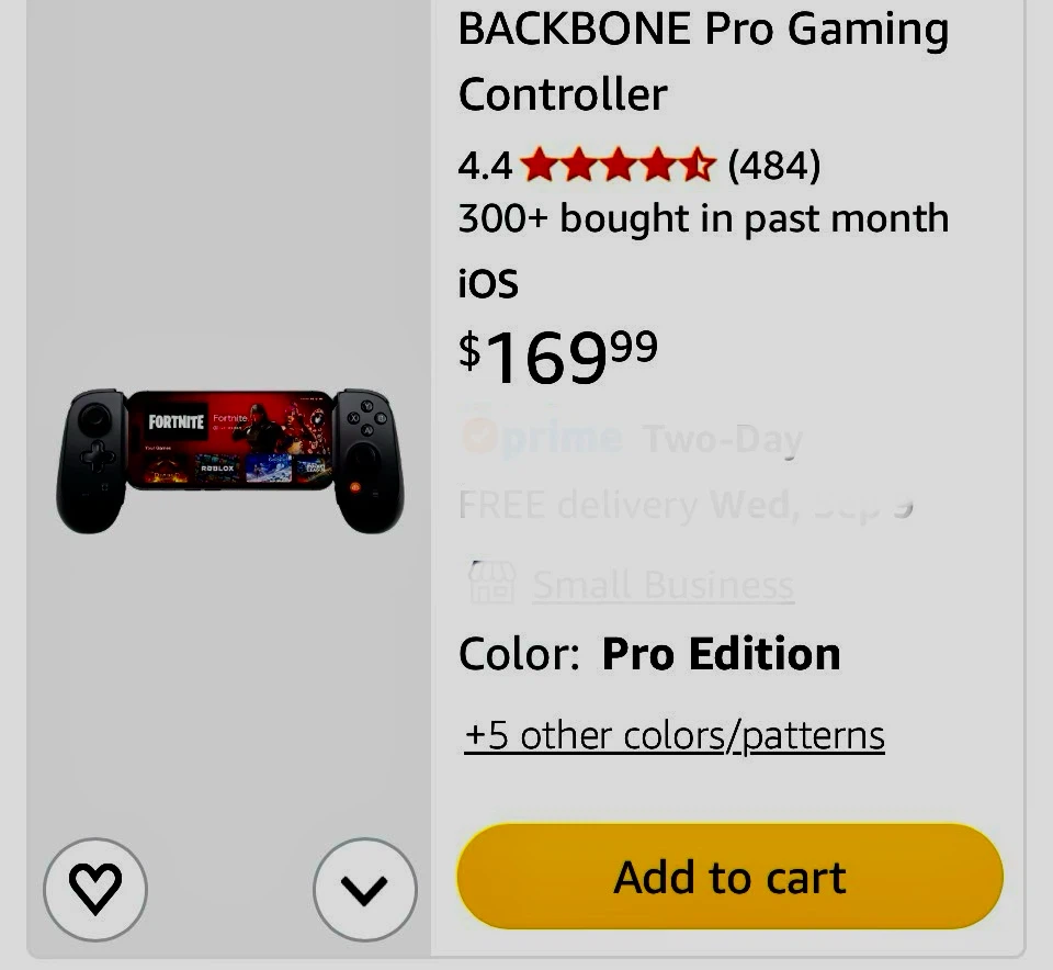 Backbone Pro Gaming Controller for iOS - photo 2