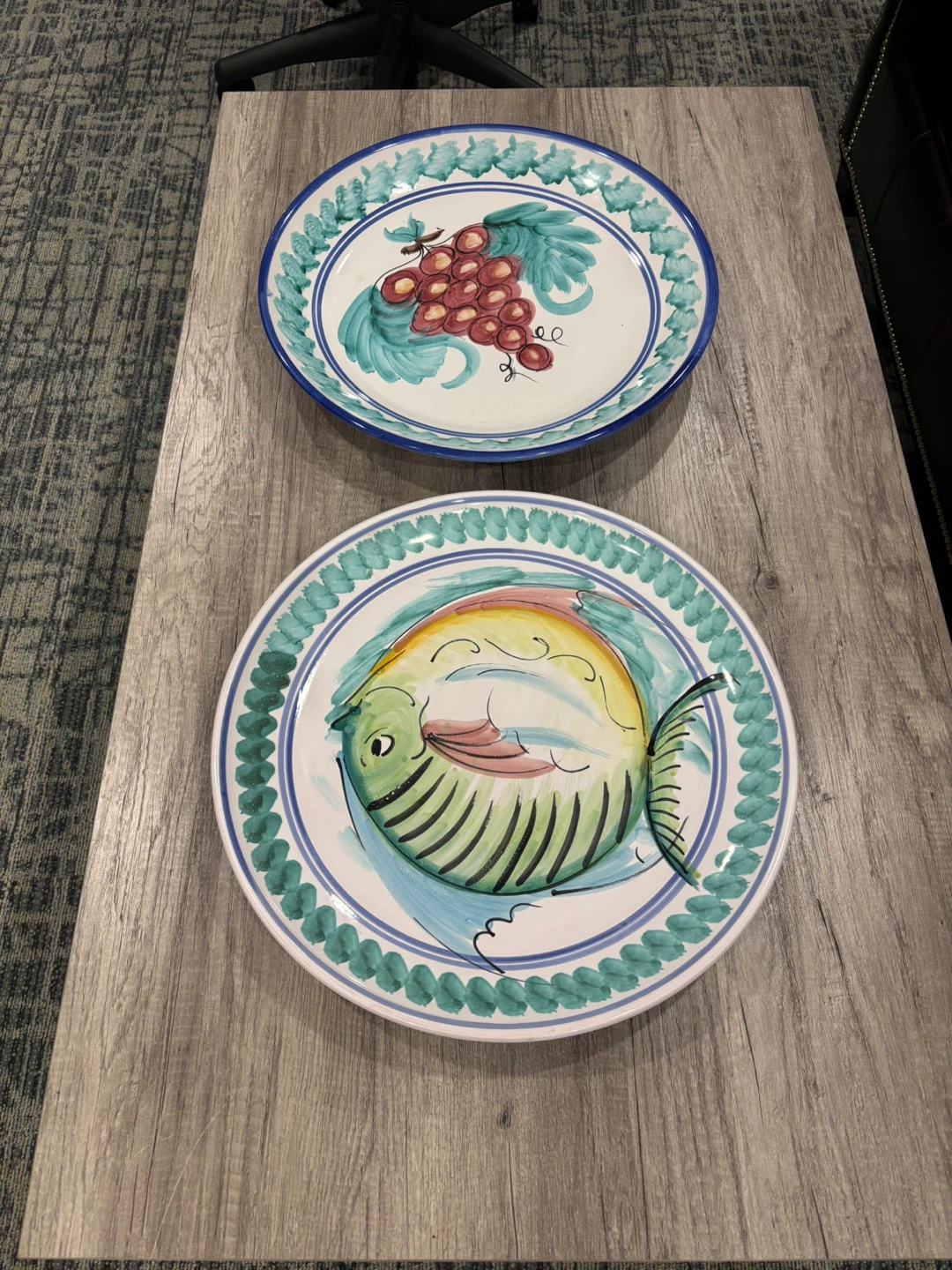 Hand-painted Ceramic Plates - Made in Italy - photo 3