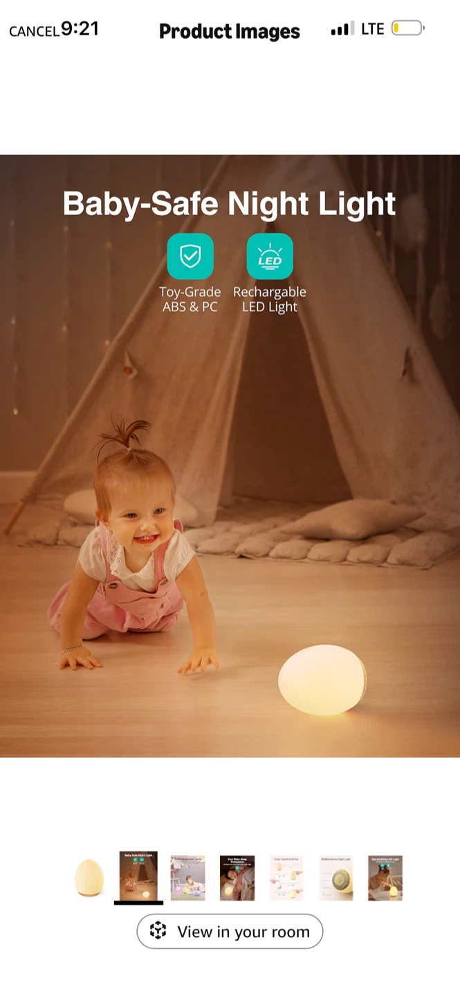 BNIB JolyWell Night Light for Kids - photo 3