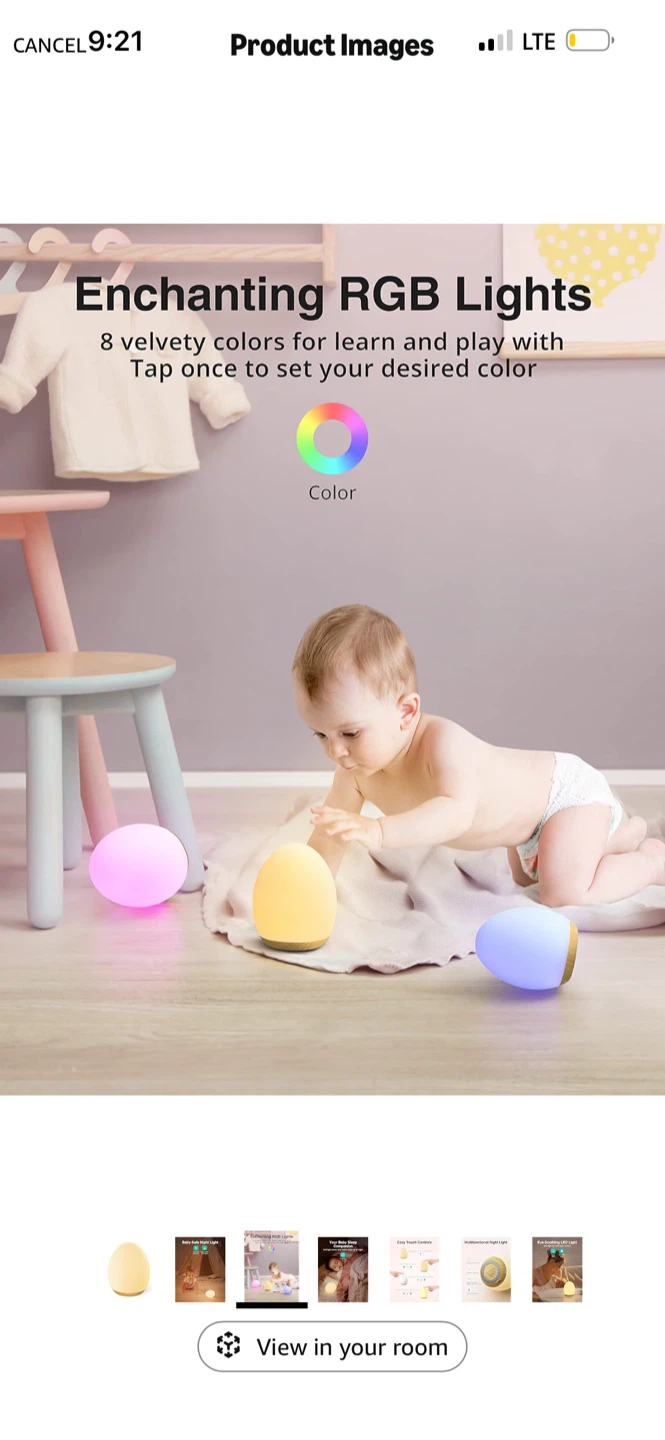 BNIB JolyWell Night Light for Kids - photo 4
