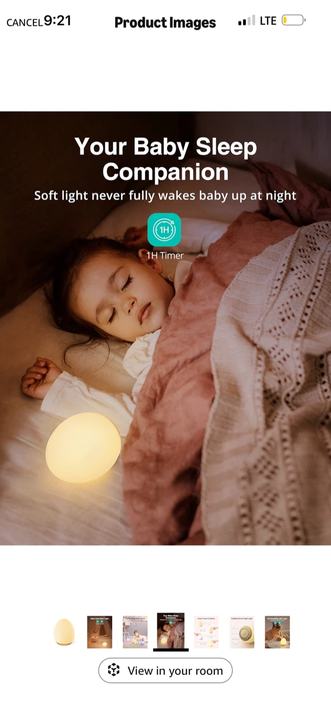 BNIB JolyWell Night Light for Kids - photo 5