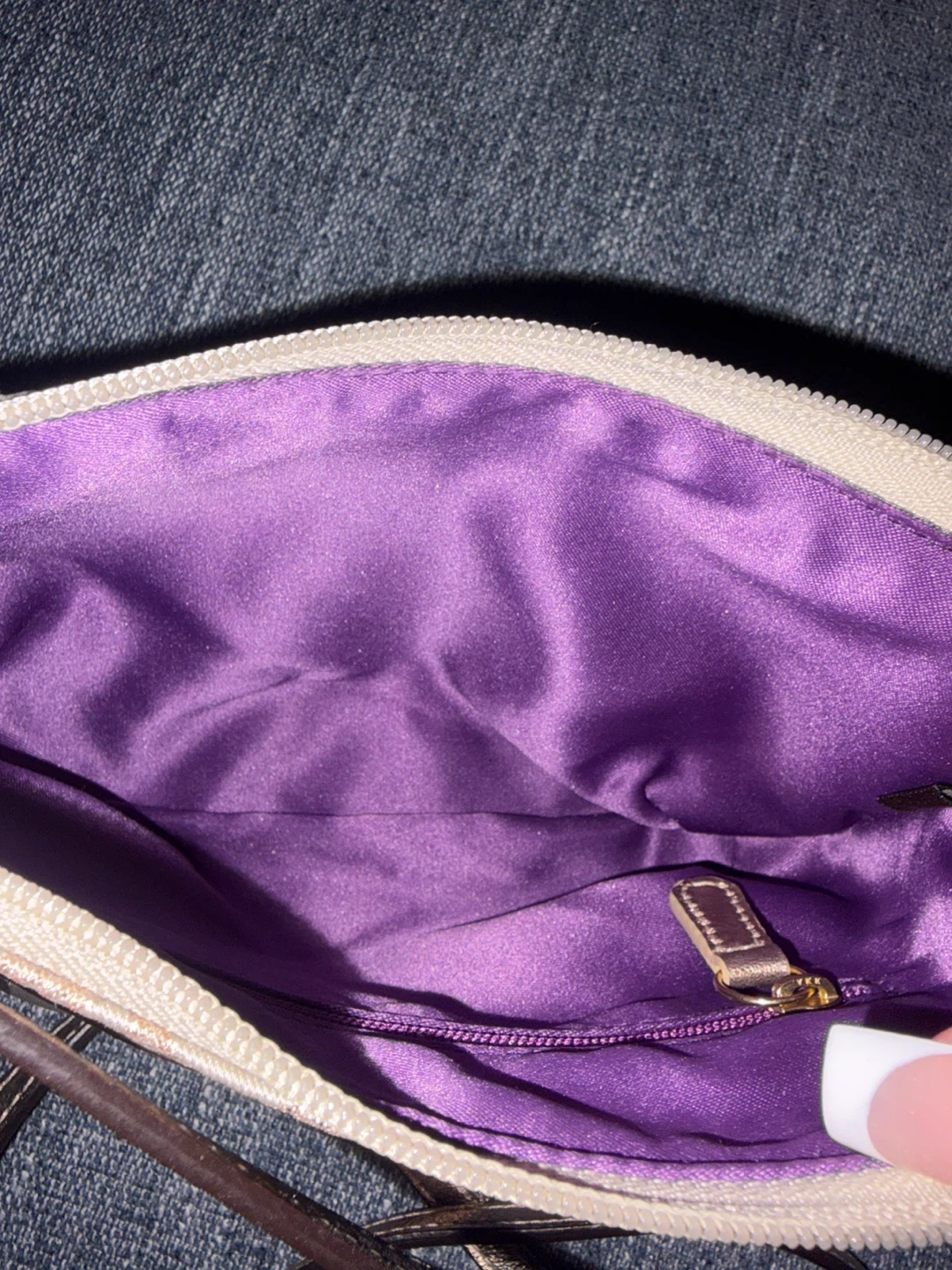 Coach Signature Gold cross body - photo 3