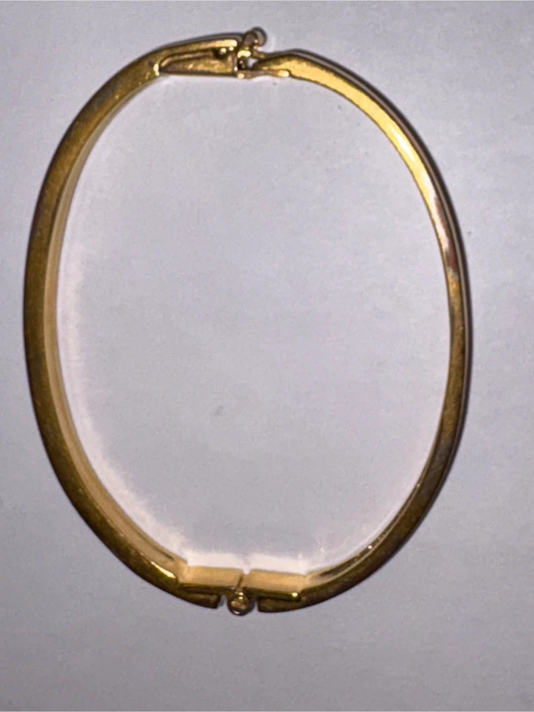 Swarovski Gold Tone Crystal Bangle Bracelet - photo 4