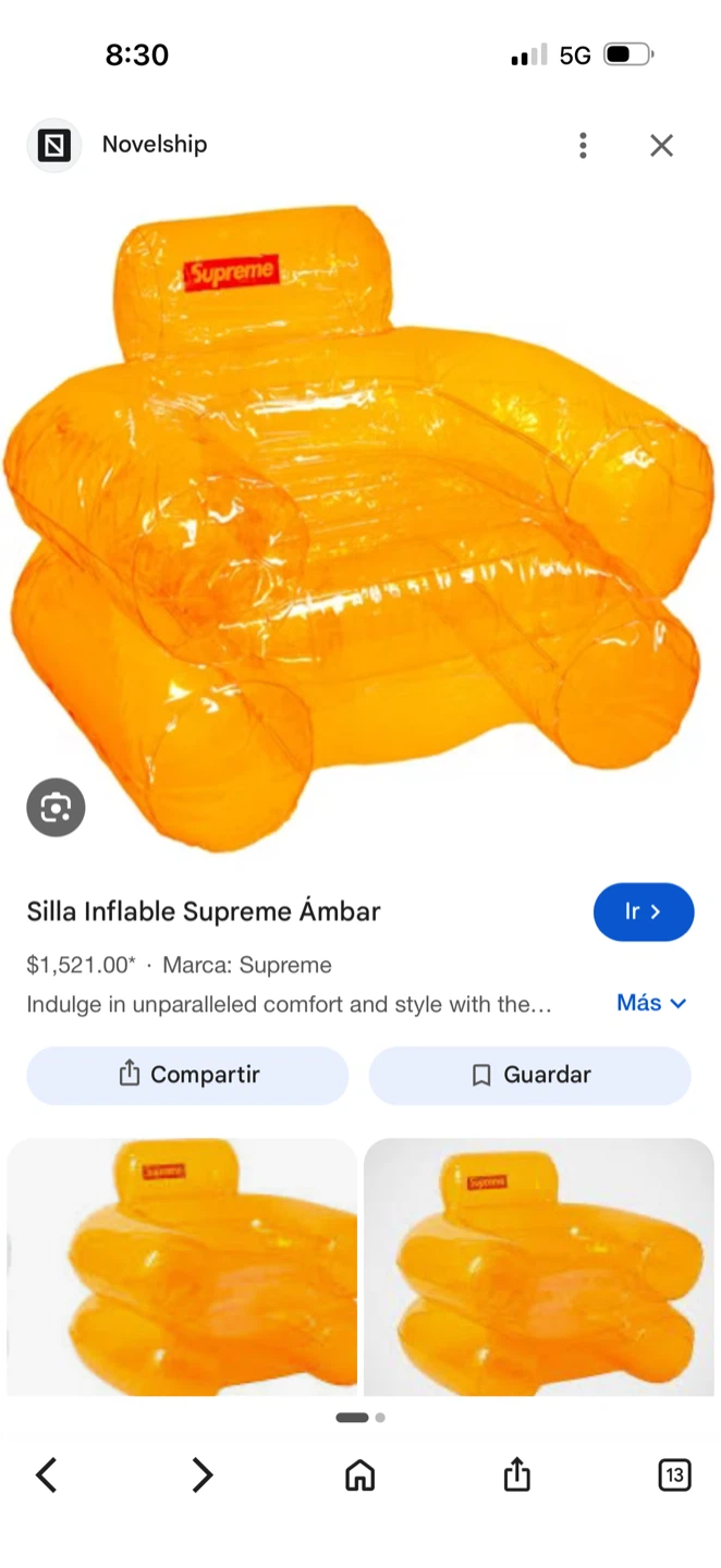 Supreme Inflatable Chair - Amber