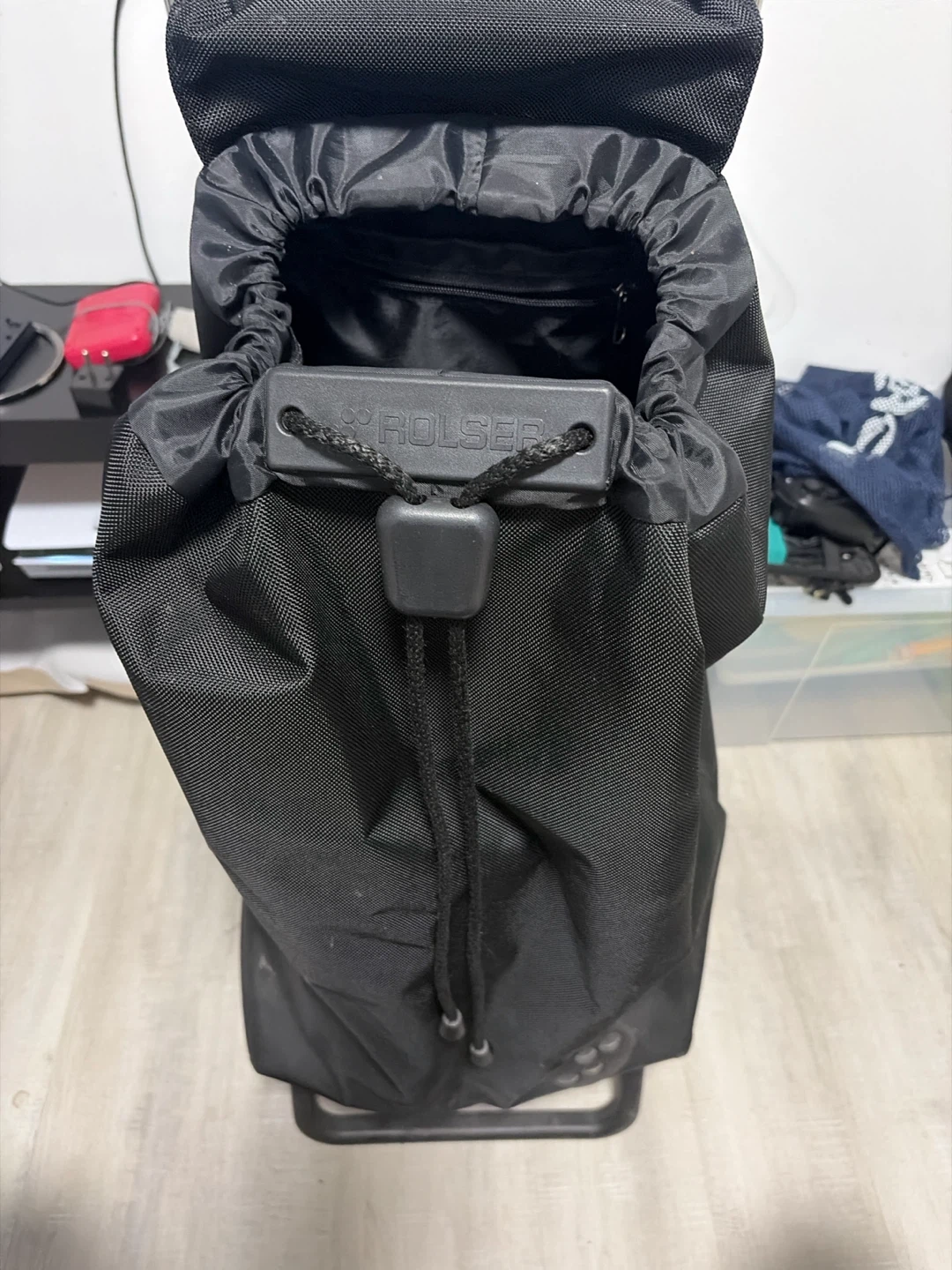 Rolser Black Shopping Trolley