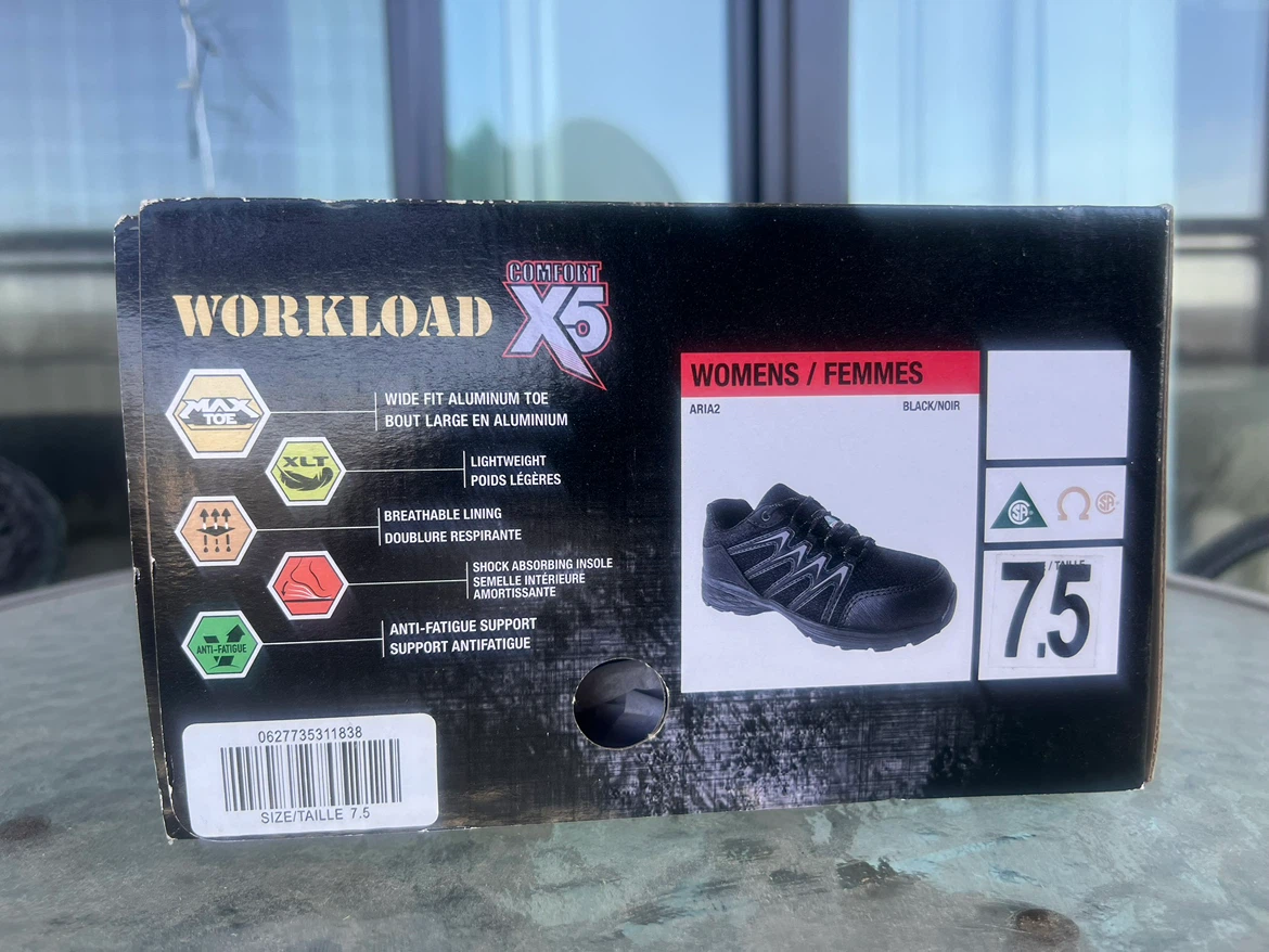 Workload Women's Steel Toe Safety Hiker Shoes - photo 5