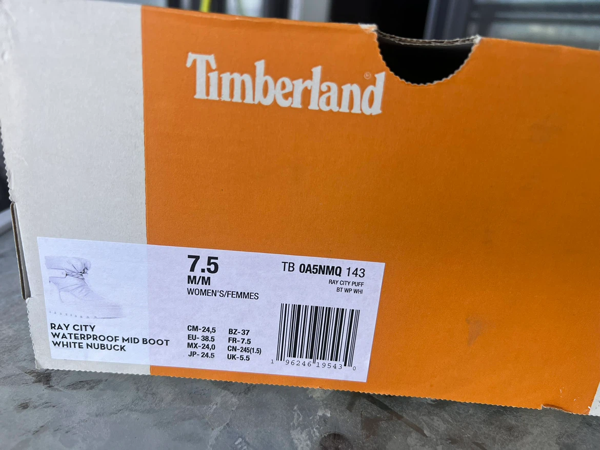 Timberland Ray City Waterproof Mid Boots Women's 7.5 - photo 4