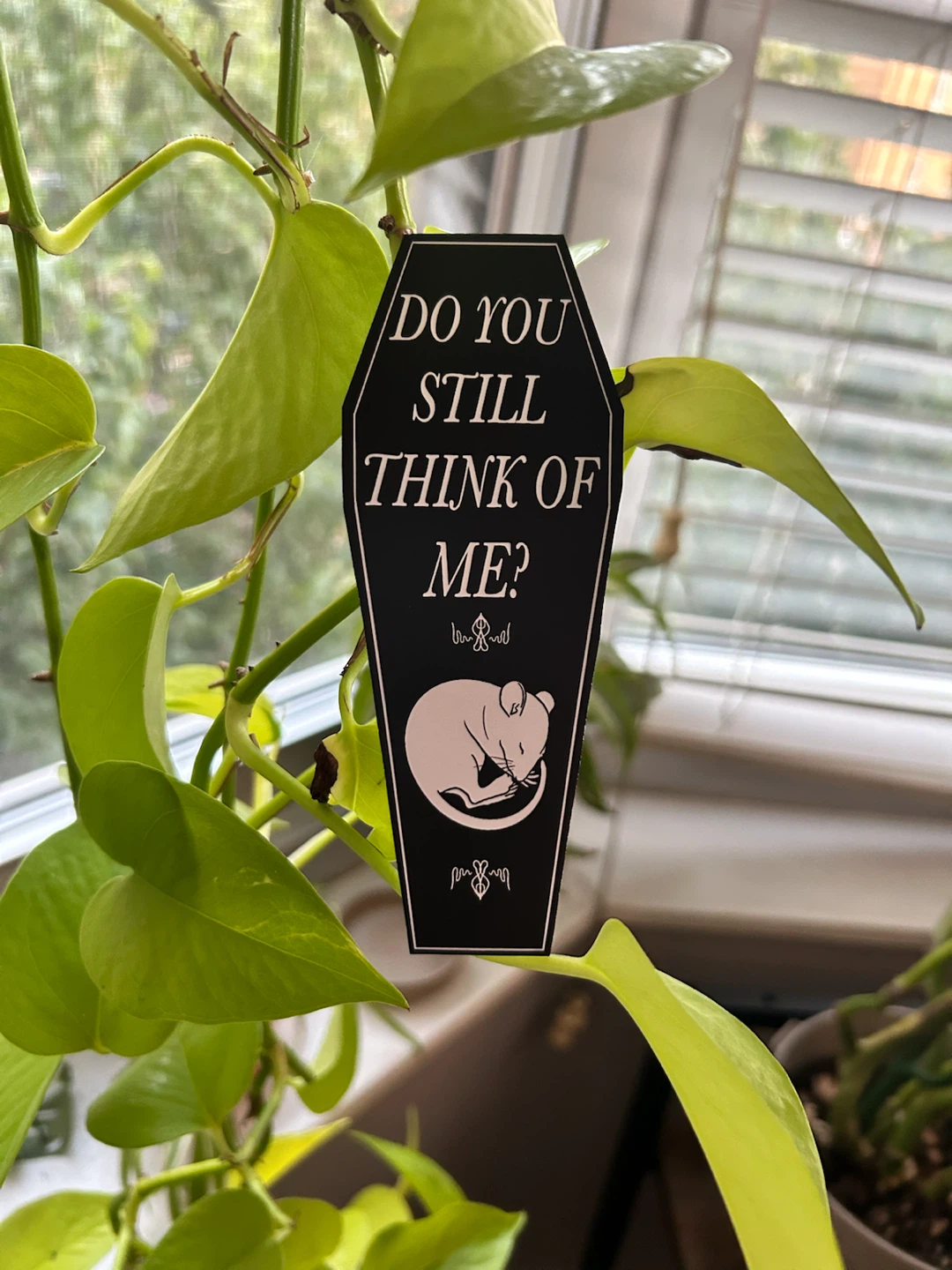 Mouse Coffin Bookmark - photo 2