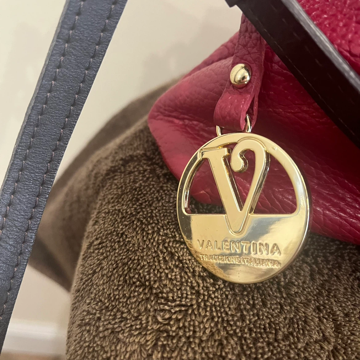 Valentina Red Leather Crossbody Bag - photo 2