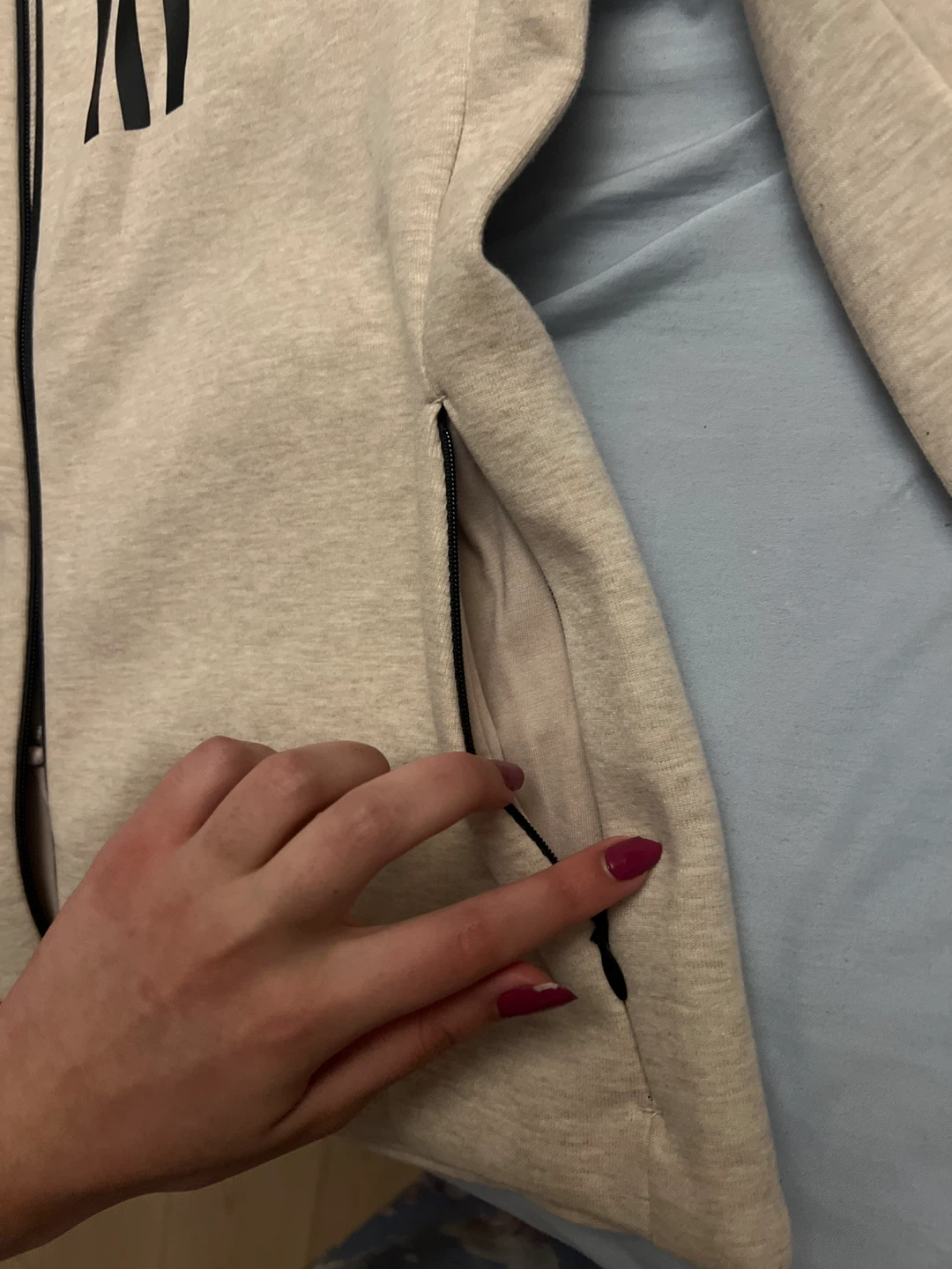 Adidas Full Zip Hoodie Beige - photo 2